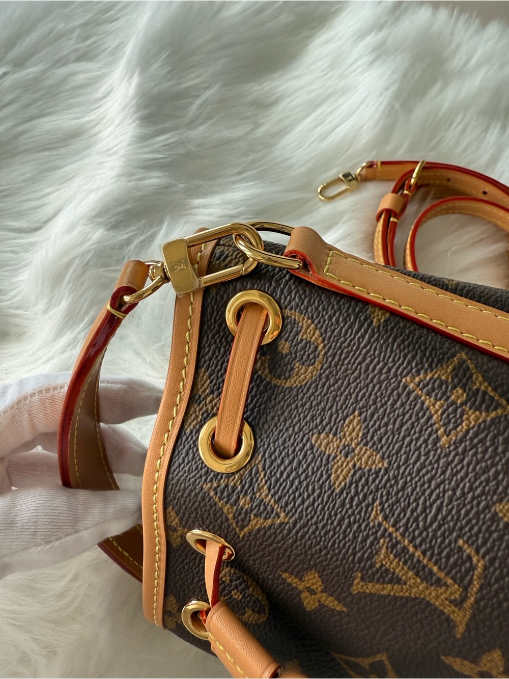 Louis Vuitton: Nano Noe Brown Monogram *AUTHENTIC* - Picture 13 of 15